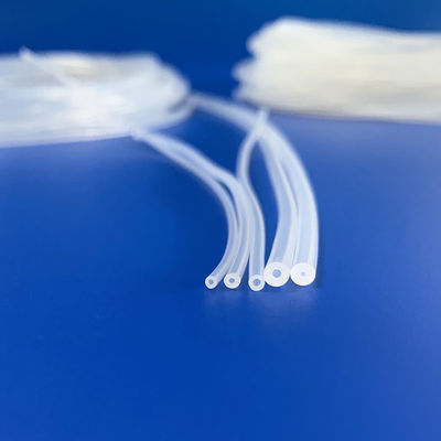 Küçük çaplı ince kalınlık silikon kauçuk tüp 0.5mm 0.8mm 1mm 1.2mm 1.5mm 1.9mm 2mm