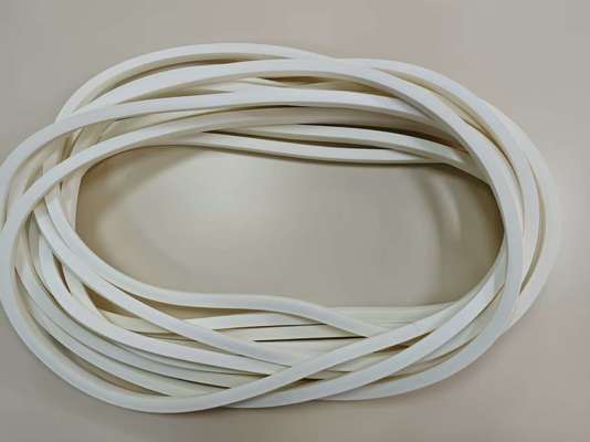 Yapışma Köpük Sünger Silikon Kauçuk Keçe Halkaları Kapalı Hücreli Silikon Sünger O Halkaları Keçe Conta